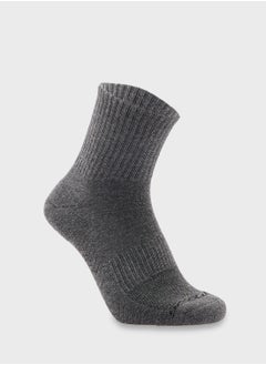 SKECHERS 3 Pack Terry Hi Qtr Crew Socks  - Image 3