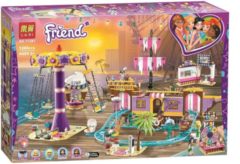 ليغو لاري فريندز 1266 قطعة 11381