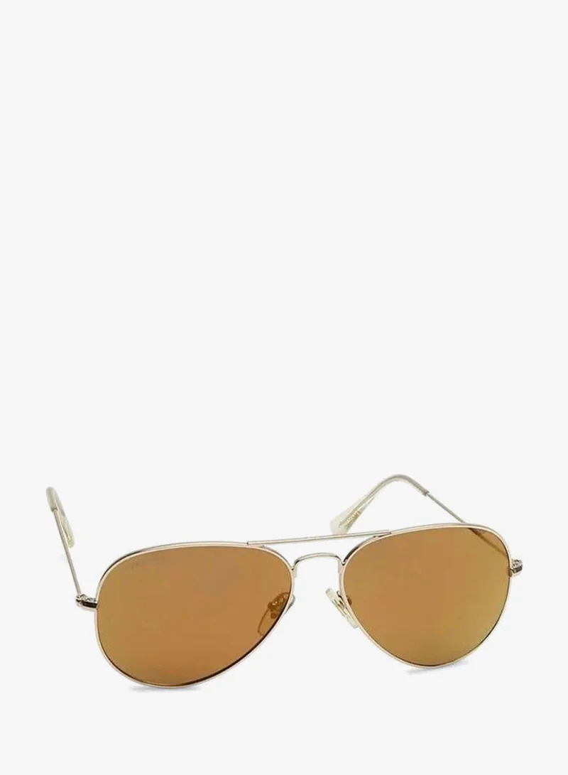 fastrack Gold Aviator Men Sunglasses