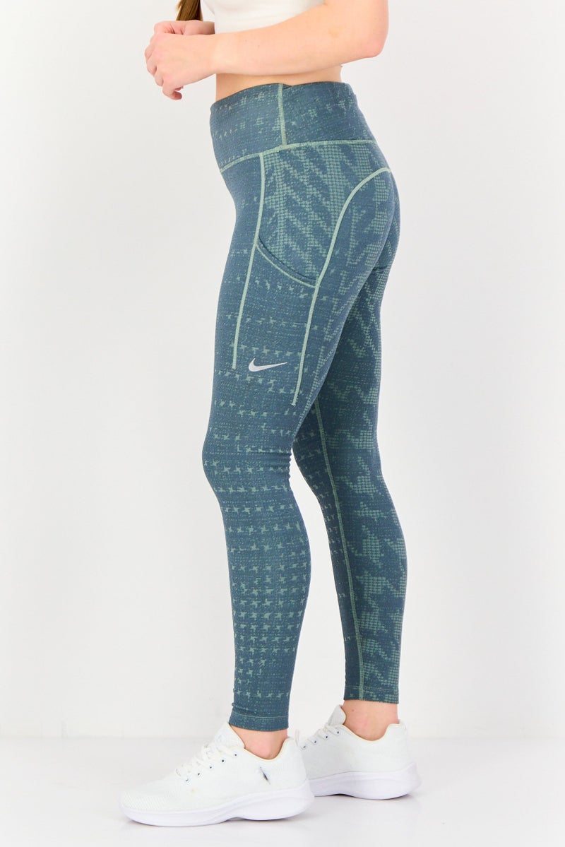 Nike  leggings جري ضيقة للنساء، متعددة الألوان - Image 4