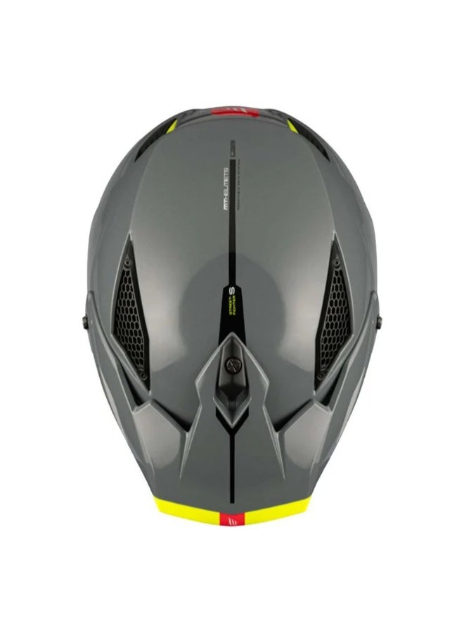 MT Helmets MT STREETFIGHTER SV S SOLID A22 GLOSS GREY L - Image 5