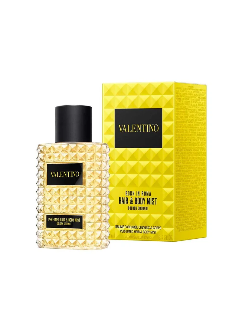 Valentino  BORN IN ROMA HAIR AND BODY MIST GOLDEN COCONUT 100ML for Women | Best Price UAE