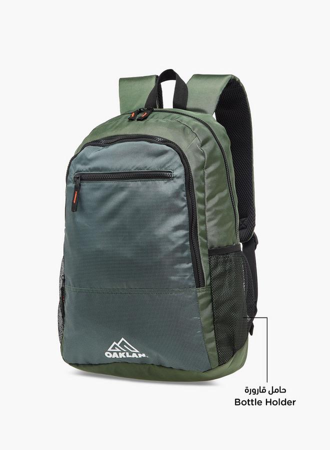 Oaklan by Shoexpress Girls Logo Print School Backpack with Adjustable Straps - 15x29x45 cm - Image 4