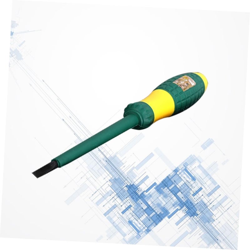 3 قطع قلم اختبار الجهد مع مؤشر LED ومفك براغي لاكتشاف منافذ الكهرباء وسلامة البناء - Image 3