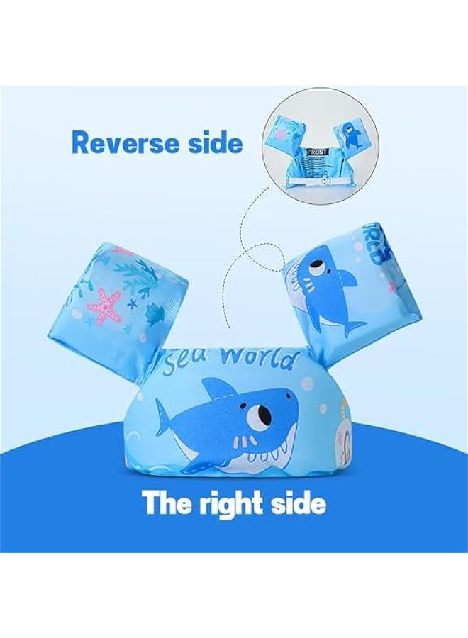 HOOKOR Swim Arm Band for Kids, Toddler Swim Vest Cute Cartoon Swimming Wings Pool Floats Sleeve Children Water Sports Learning Swim Training Equipment  - Image 3