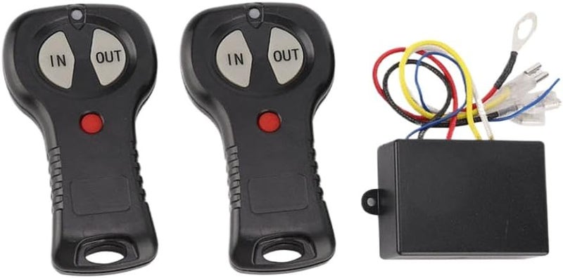 Wireless Winch Remote Control Kit 12V Compatible with Car - Image 3
