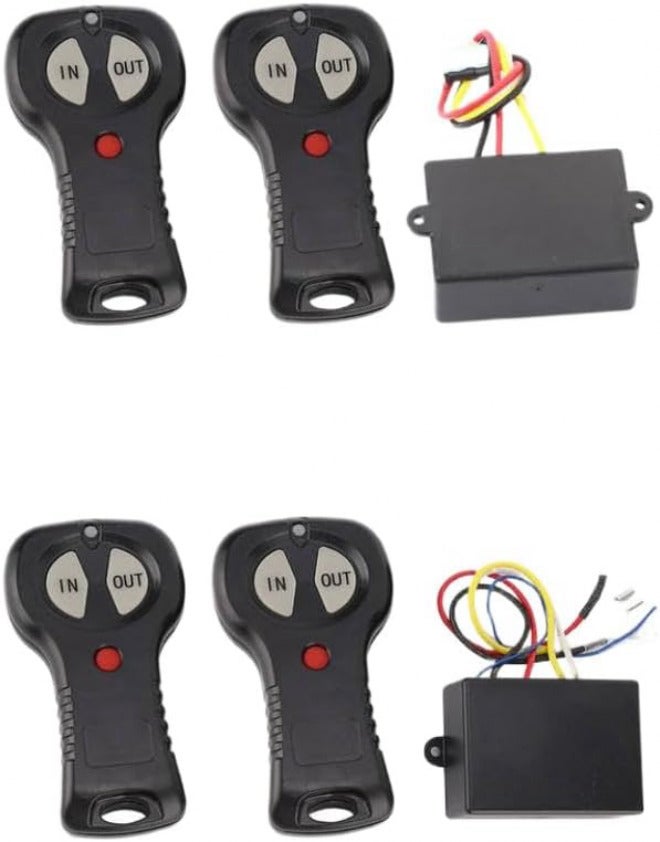 Wireless Winch Remote Control Kit 12V Compatible with Car - Image 4