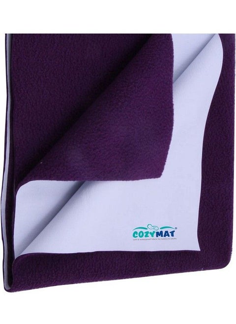 Waterproof Dry Sheet;Reusable Mat;Underpad;Absorbent Sheets;Mattress Protector Plum Large