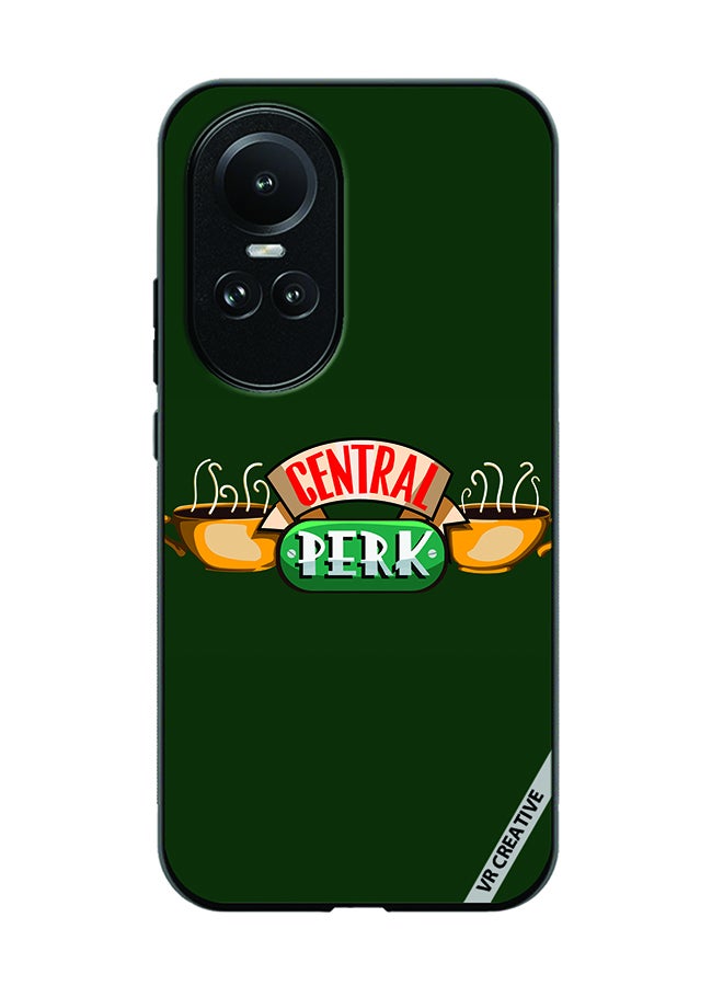 VR CREATIVE Protective Case Cover For Oppo Reno 10 Central Perk Design Multicolour - Image 1