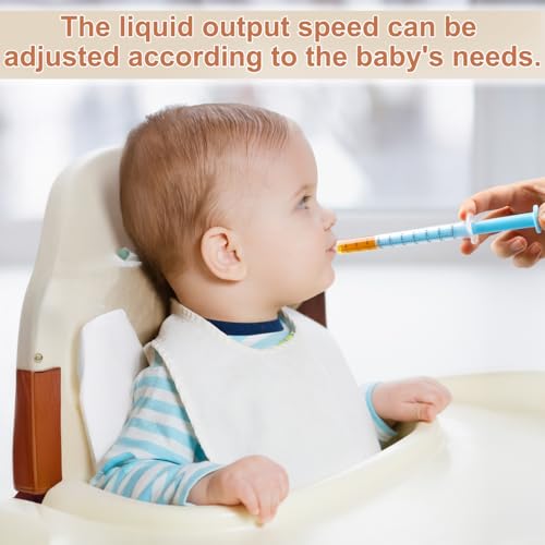 Aoaodbu Baby Medicine Dispenser Syringe For Children,Oral Syringes, Liquid Plastic Syringe Without Needle,Leak proof Dosing Tools,5 Uniquely Colour Syringes - 5 Pack - Image 4
