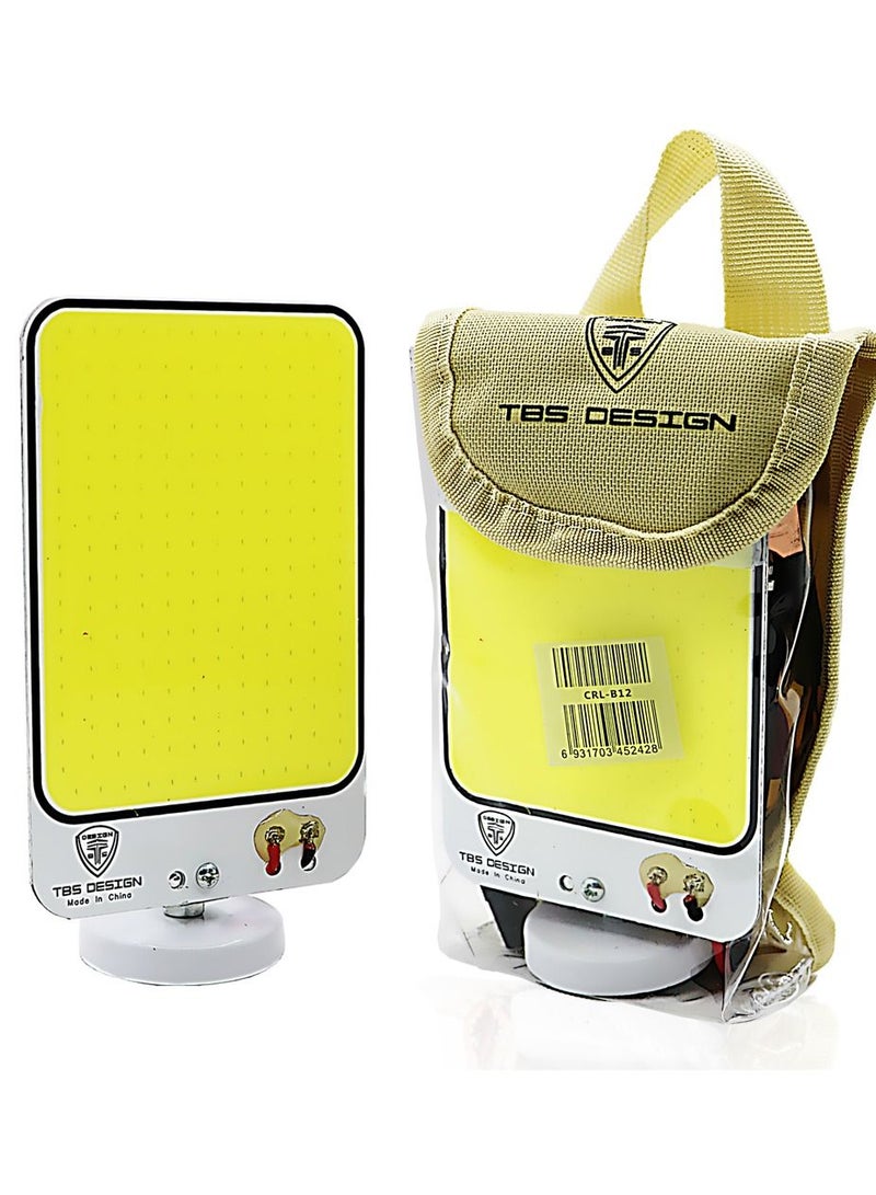 TBS DESIGN TBS  CRL-B12 360° Light Portable Work Light LED Camping Lantern Multicolor with Magnetic Base - Image 1
