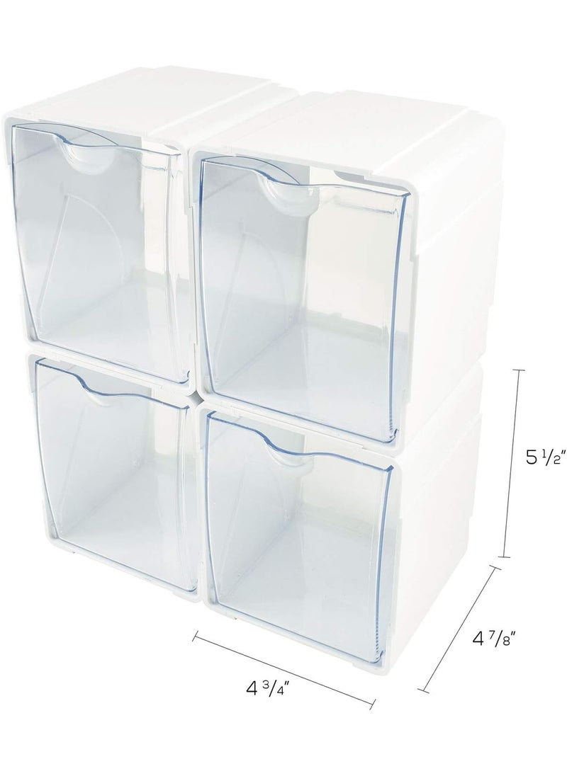 Deflecto Deflecto Tilt Bins 52 x 554 x 465 White 4Pieces 421103  - Image 4