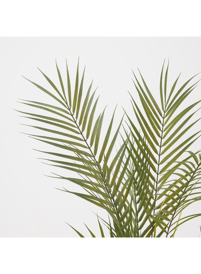 زبون نبات صناعي في وعاء، للاستخدام الداخلي/الخارجي/نخيل كنتيا، 15 سم - Image 2