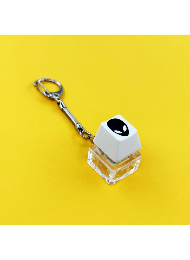 Popular Creative Press Decompression Artifact Single Key Keycap Cute Funny Style Mechanical Keyboard Anime Keychain Keycap 