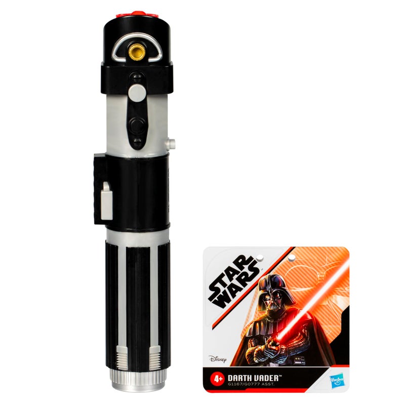 STAR WARS حزمة سيوف ضوئية غير إلكترونية من ستار وورز، سيف دارث فيدر وسيف مانديالوريان، ألعاب للأولاد والبنات من عمر 4 سنوات فما فوق - Image 2