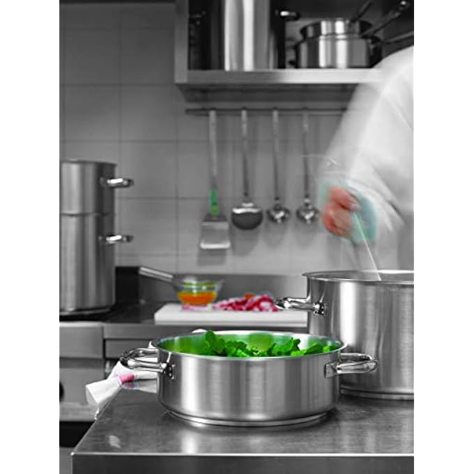 باديرنو 662L World Cuisine 1100145 قدر طهي من الفولاذ المقاوم للصدأ سعة 70 كوارتًا - Image 4