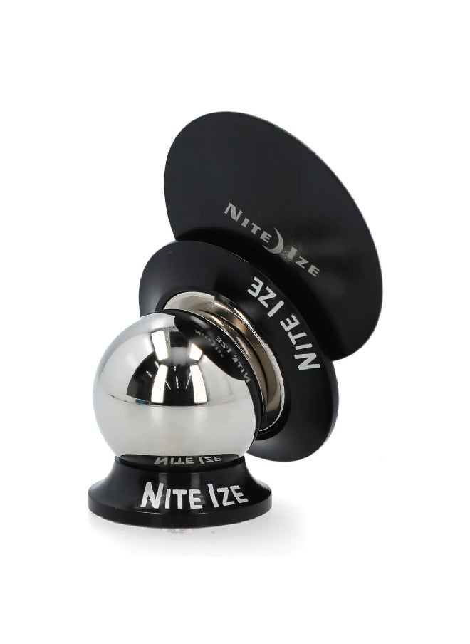 NITE IZE Dashboard Steelie Car Mount Orbiter Magnetic Socket Kit Black and Silver 6.4 x 1.3 x 4.1 Inch STODK-01-R8  - Image 3
