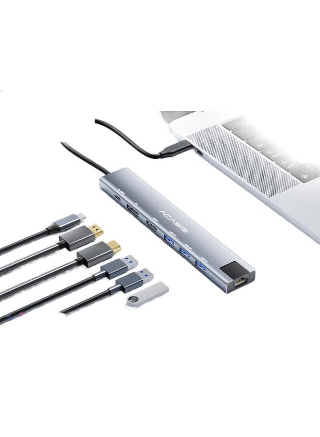 Acasis Akasis Type-C Expansion Dock, Hdmi Expansion Dock, Dp Expansion Dock, Hub Splitter, Monitor, 8K Thunderbolt 4, Gigabit Ethernet, 2K 240Hz, Triple Display, Independent Graphics, Apple Fast Charging, Ds-9904 - Image 2