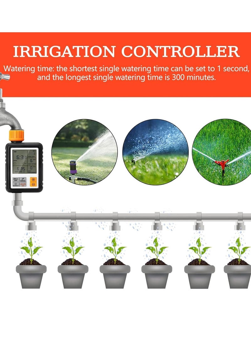 McDou Black Technology for Garden Irrigation｜Intelligent Timed Watering Armature Waterproof Protection + Rain Delayed Watering System - Image 4
