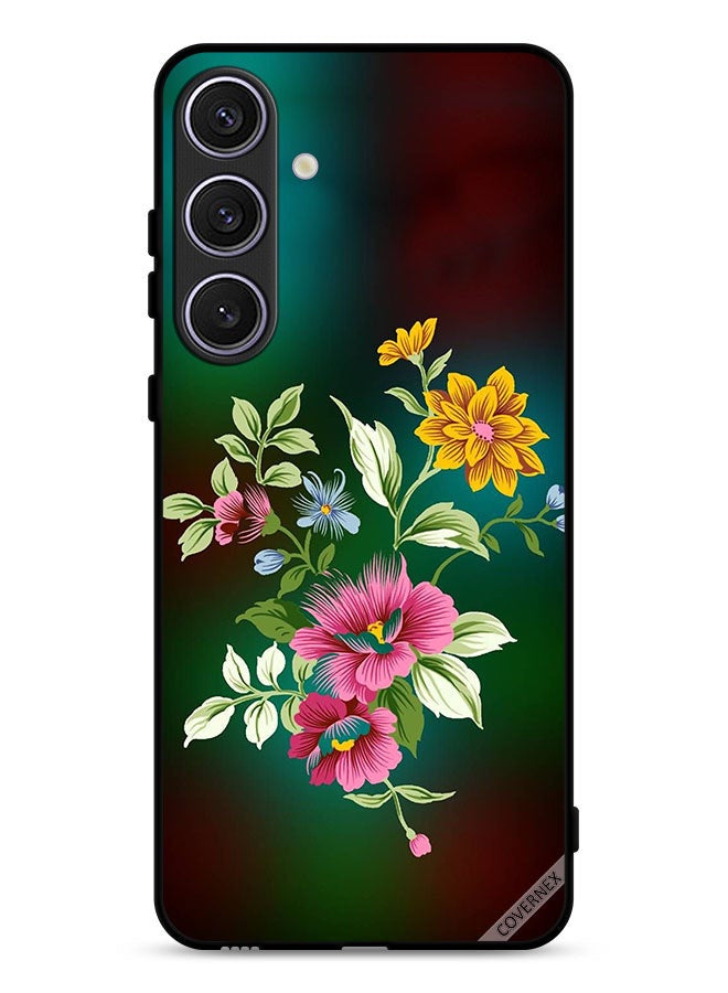 Covernex Samsung Galaxy S25 FE Protective Case Cover HD Flowers