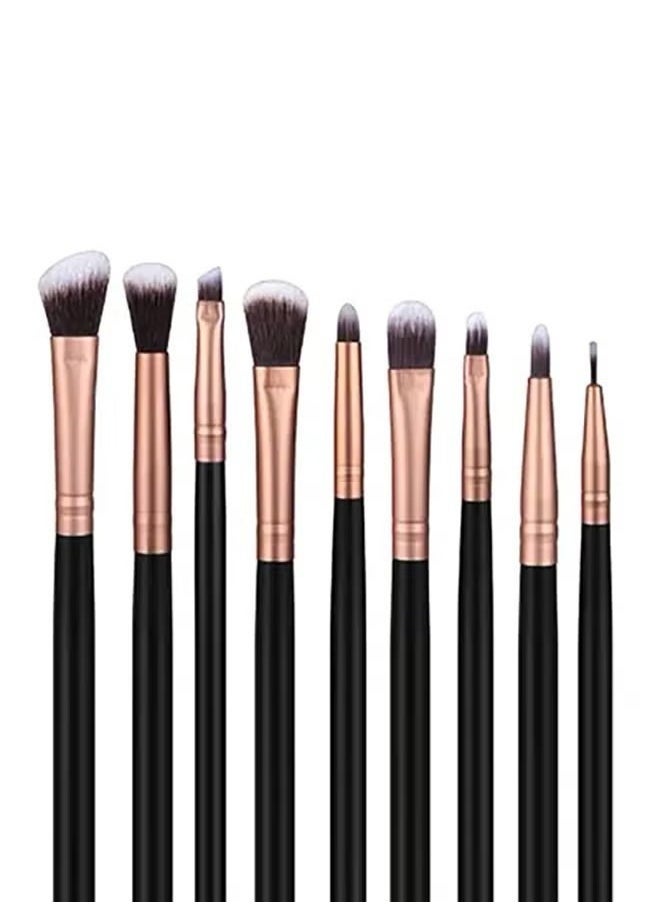 Ucanbe - 14-Piece Cosmetic Makeup Brush Set Rose Gold/Black - Image 1
