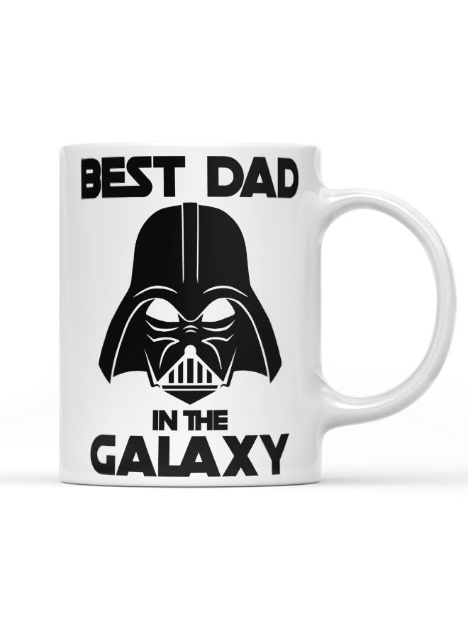 LIT Coffee Mug Funny Darth VaderWhite Mug Best Dad Gift Funny Best Dad Qote - Image 1