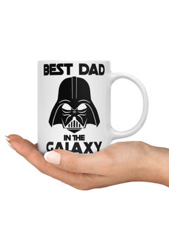 LIT Coffee Mug Funny Darth VaderWhite Mug Best Dad Gift Funny Best Dad Qote  - Image 3