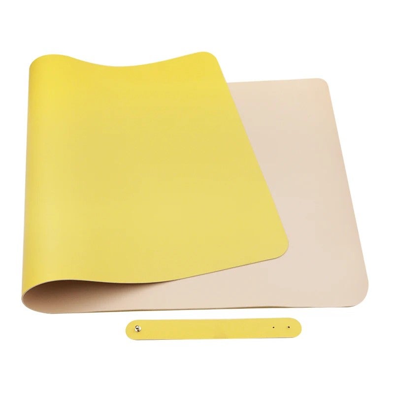 Bluejw Large PU Leather Desk Pad - Double-Sided Waterproof Non-Slip Office Writing Mat for Computer, Keyboard & Mouse - Image 1