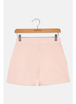 Pepe Jeans Kids Girl Brand Logo Shorts, Light Pink  - Image 2