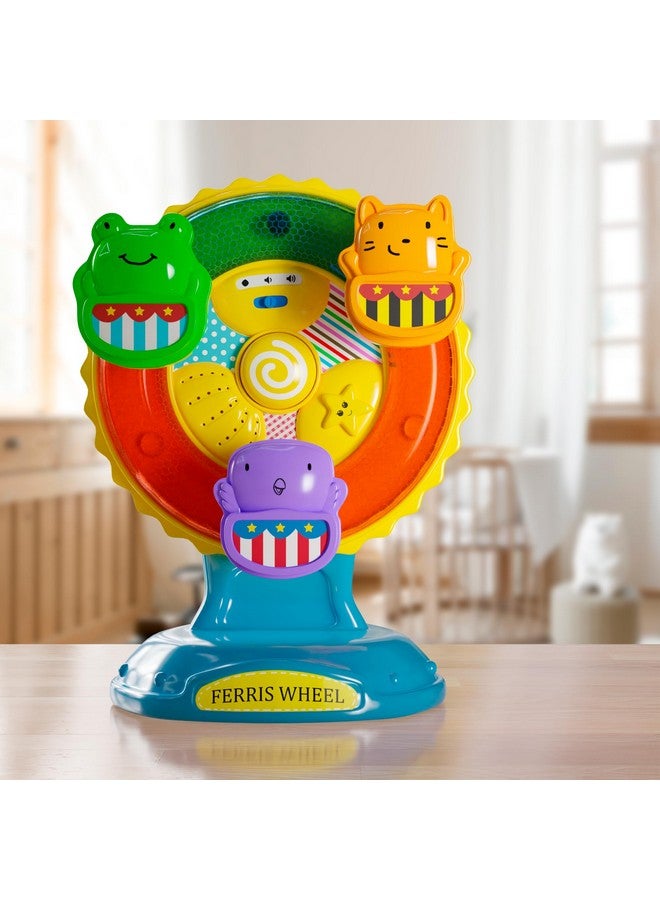 Lollipop Mesmerizing Lights and Sounds: Discover Ferris Wheel Toy - Suction Cup Musical Spinning Toy for Babies and Toddlers, Ideal High Chair Toy for Toddlers - Image 5