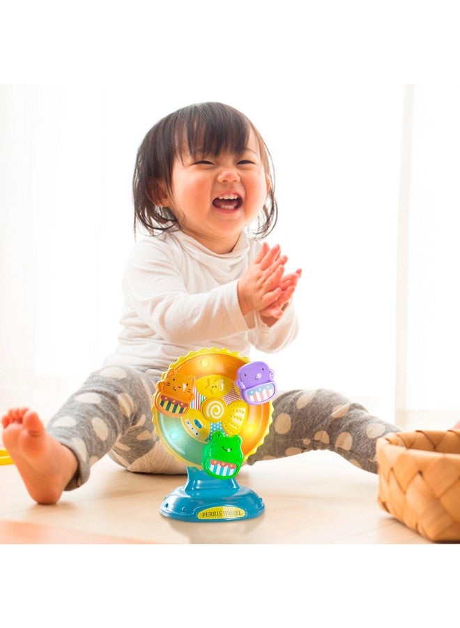 Lollipop Mesmerizing Lights and Sounds: Discover Ferris Wheel Toy - Suction Cup Musical Spinning Toy for Babies and Toddlers, Ideal High Chair Toy for Toddlers - Image 3