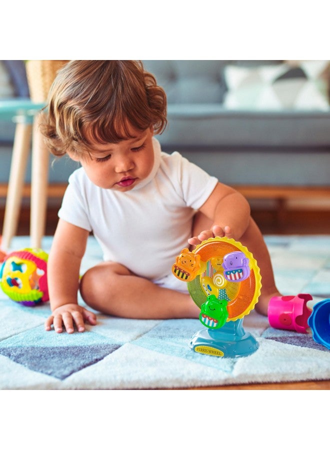 Lollipop Mesmerizing Lights and Sounds: Discover Ferris Wheel Toy - Suction Cup Musical Spinning Toy for Babies and Toddlers, Ideal High Chair Toy for Toddlers - Image 4