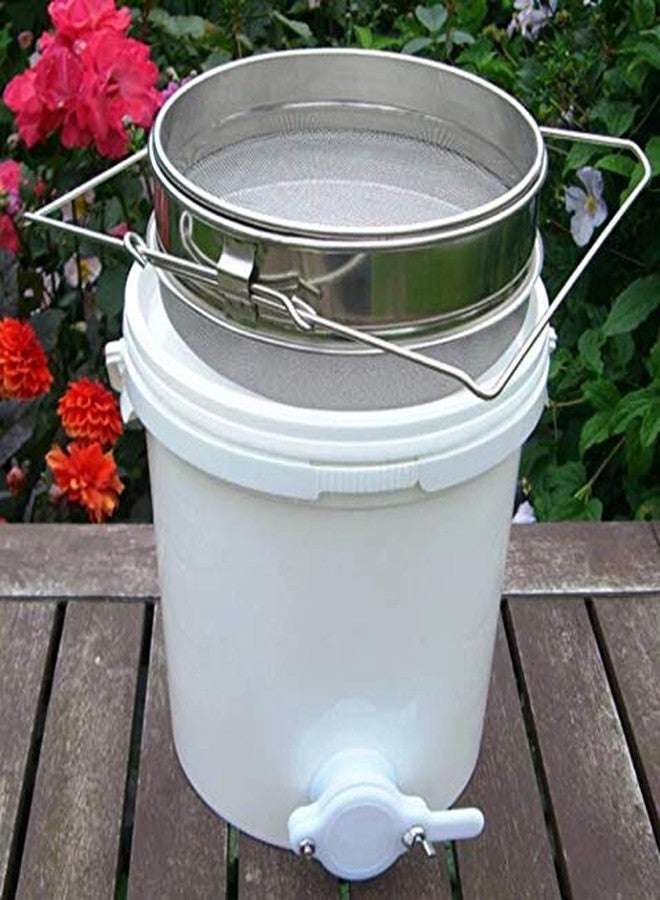 Moduoduo Honey Strainer Stainless Steel Double Sieve Bee Keeping Equipment Filter - Image 3