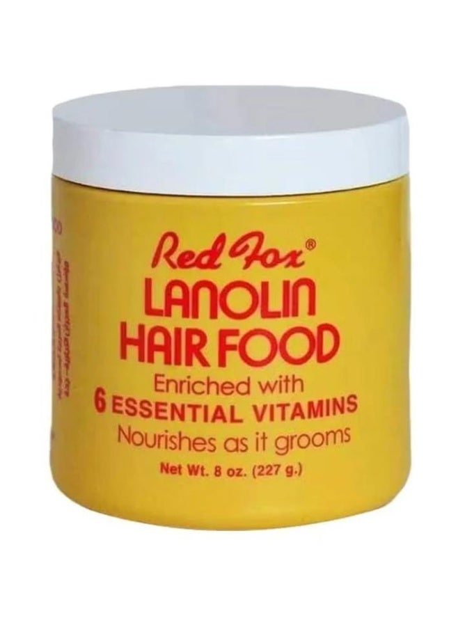 Lanolin hair nourishing product
