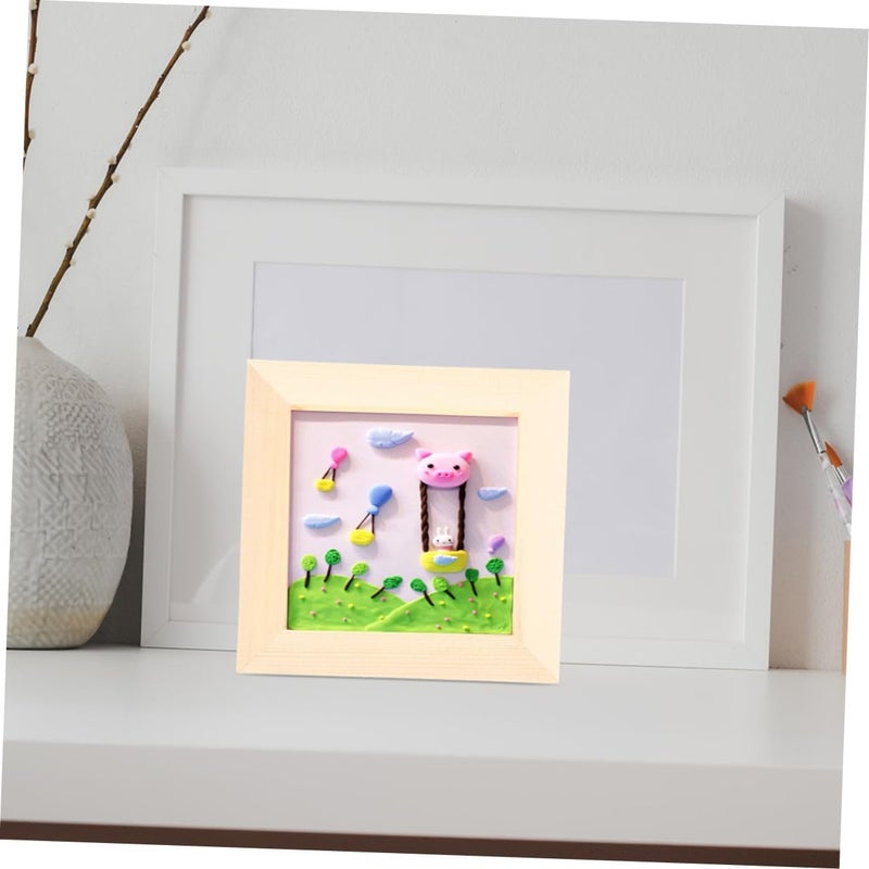 Flat working surface VICASKY Clay Painting Wooden Frames 12x12cm 5pcs DIY Wood Craft Photo Frames for S Artwork Display Pine Wood for School and Home Décor Flexible sizing options Multi-use well-engineered build Multi-category warehouse equip All item simple matching build Global flexible assemble picks Fade proof Trendy flexible practical build Local trackable shipment Ready order processing Ventilated design Classic design alternatives Simple upgraded construction Globally selected raw material Single & bulk use compatible Trendy budget practical design Storage & transit friendly Occasional & permanent usable Season change compatible build Compact design All user group compatible All-round unified build Timely planned dispatch Heavy load resistant General need oriented design - Image 4