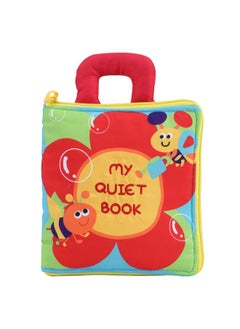 نيبمينينت Baby Infant Intelligence Developmental Soft Cloth Book Early Learning Educational Toy  - Image 1