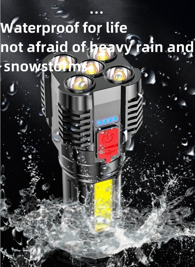 5 Core Wick Flashlight, 1000 Lumen High Brightness Flashlight - Image 2