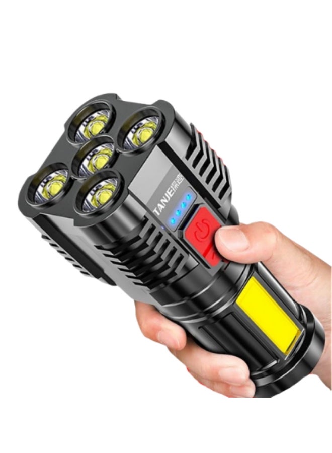 5 Core Wick Flashlight, 1000 Lumen High Brightness Flashlight - Image 1