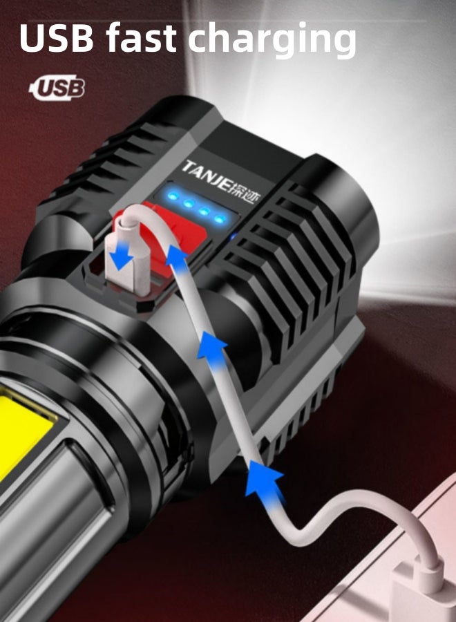 5 Core Wick Flashlight, 1000 Lumen High Brightness Flashlight - Image 3