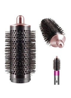 Dxyue Round Volumizing Brush For Dyson Airwrap Styler Hs01 Hs05 Limp Flat Hair Volumizer Attachment Tool Rose Gold  - Image 1