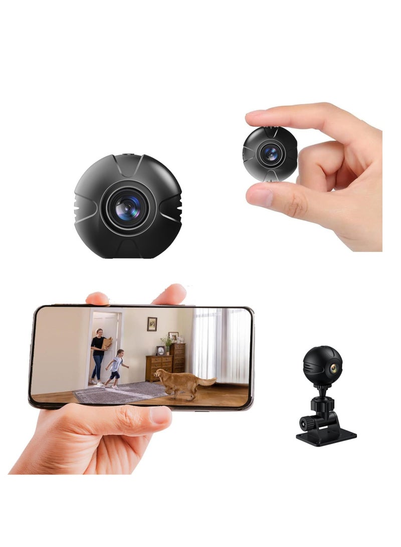 Excefore 1080P Hidden Camera, Indoor Camera, Nanny Cam, Best Mini Camera, WiFi Wireless Camera, Live Video Recorder with Night Vision, Surveillance Camera Full HD  - Image 1