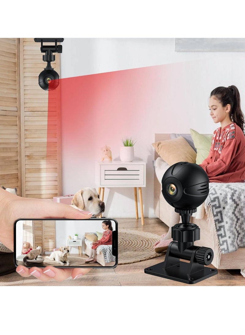 Excefore 1080P Hidden Camera, Indoor Camera, Nanny Cam, Best Mini Camera, WiFi Wireless Camera, Live Video Recorder with Night Vision, Surveillance Camera Full HD  - Image 4
