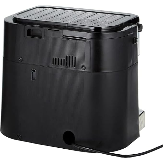 ديلونجي ماكينة قهوة Bco431S ثنائية الوظائف، قهوة إسبريسو وقهوة بالتنقيط، ماكينة إسبريسو، فضي، أسود، ضمان دولي - Image 4