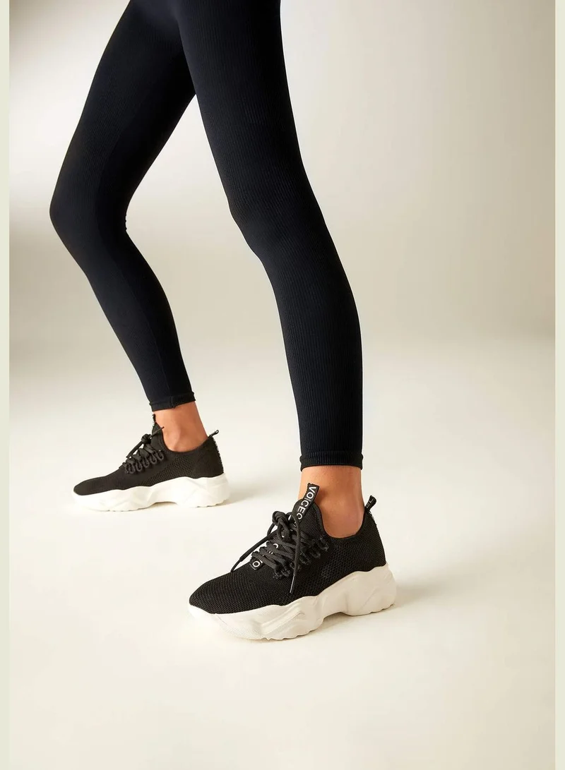 DeFacto High Sole Lace Up Trainers