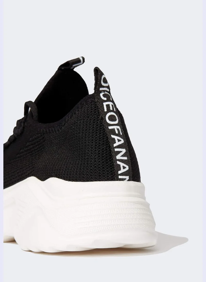 DeFacto High Sole Lace Up Trainers