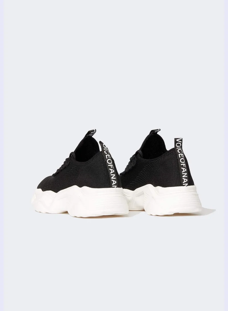 DeFacto High Sole Lace Up Trainers