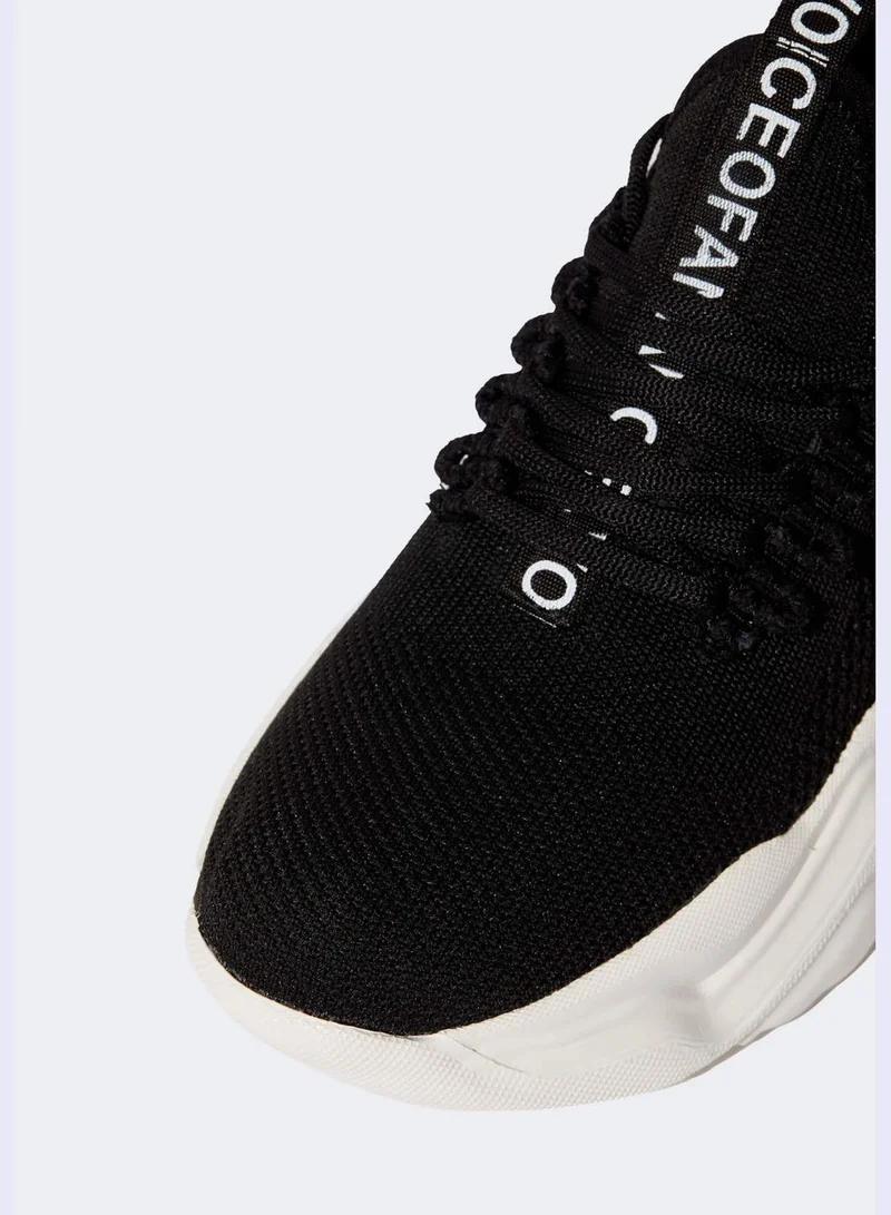 DeFacto High Sole Lace Up Trainers