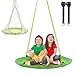 SkyBound Tree Saucer Swing with Hanging Straps 600LB Weight Capacity Waterproof Tree Swings for Kids Tire Swings for Trees Durable Outdoor Swing Seat for Children - Image 2