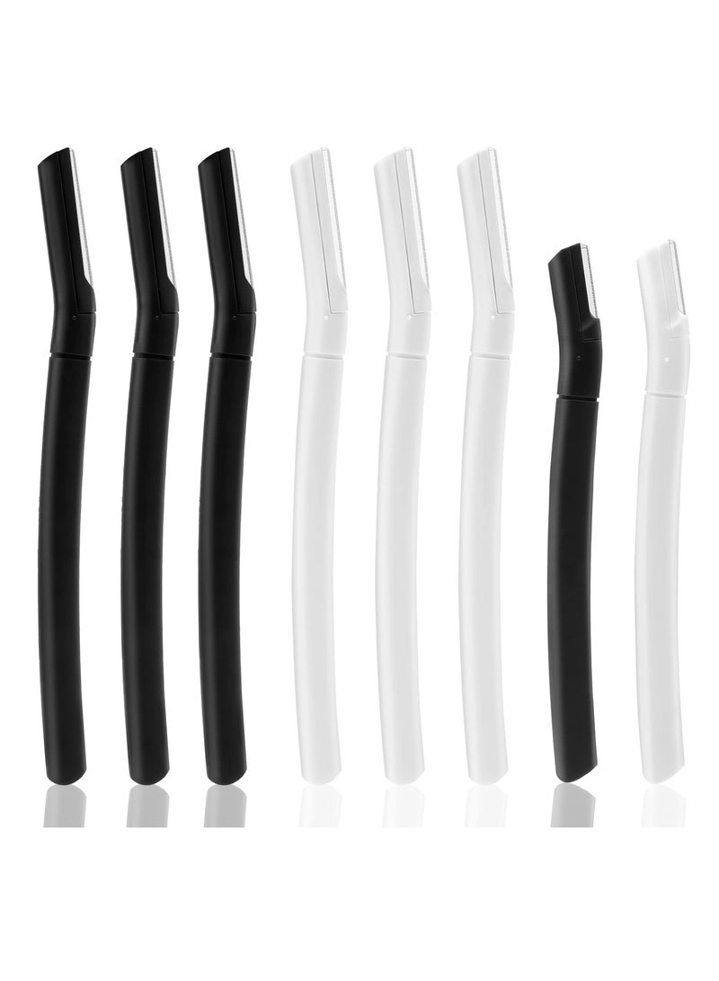 Excefore Dermaplane Facial Razors for Women Face, Dermaplaning Tool (8 Count), Eyebrow Razor, Peach Fuzz and Eyebrow Hair Removal, Face Shavers to Exfoliate and Refresh the Skin - Image 1