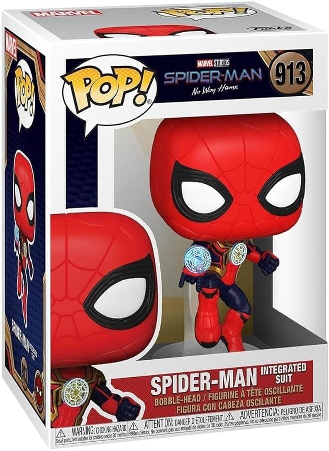 Funko Funko Pop! Super Heroes: Marvel - Spider-Man No Way Home - Spider-Man Integrated Suit 